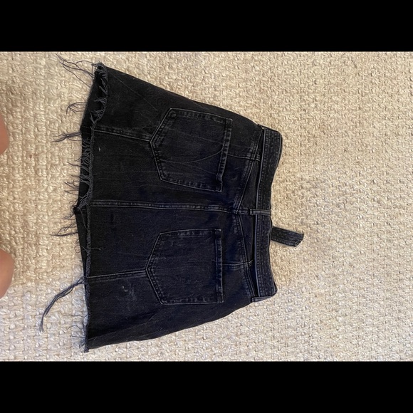 Black Denim Skirt - Picture 5 of 5